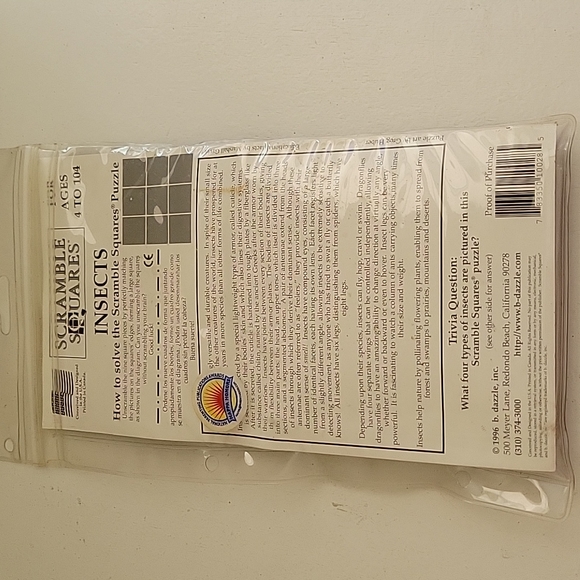 SCRAMBLE SQUARES -  WORLDS MOST CHALLENGING PUZZLES! - Picture 3 of 4